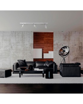 358173 PORT NT19 106 белый/черный Трехфазный треков.светодиодн.светильник IP20 LED 4000K 20W ZEUS-foto3