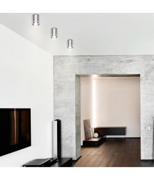 357686 OVER NT18 204 алюминий Накладной светильник IP20 LED 3000K 9W 160-265V ARUM-foto3