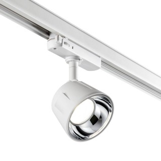 358729 PORT NT21 120 белый/хром Трехфазный трековый светодиодный светильник IP20 LED 4000K 20W 100-265V KNOF-foto4