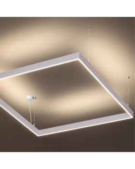 358161 OVER NT19 176 белый Подвесной светильник IP20 LED 4000K 40W 220-240V ITER-foto3