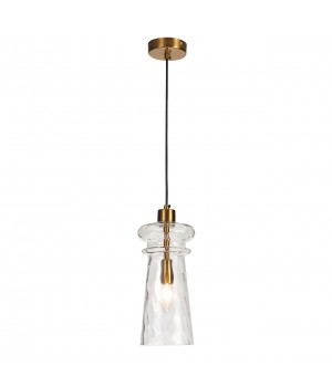4998/1 MODERN ODL23 300 бронзовый/прозрачный/металл/стекло Подвес E14 1*40W PASTI-foto4