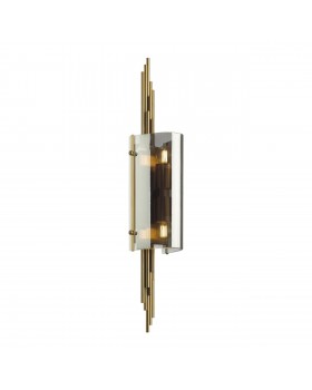 4895/2W MODERN ODL_EX23 37 бронзовый/дымчатый/металл/стекло Бра E27 2*40W MARGARET-foto5