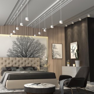 358659 PORT NT21 090 белый Светильник трековый однофазный трехжильный, провод 1.2м IP20 LED 4000К 12W 220V PATERA-foto4