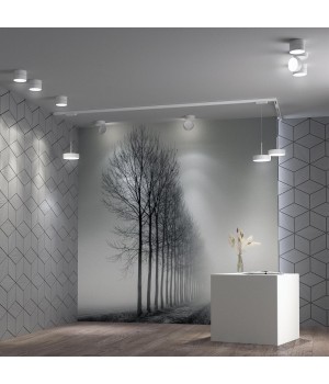 358749 OVER NT21 184 белый Светильник накладной светодиодный IP20 LED 24W 4000K 2100Лм 100-265V PROMETA-foto3