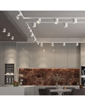 358774 OVER NT21 195 белый Светильник накладной светодиодный IP20 LED 15W 4000K 1300Лм 100-265V GRODA-foto3