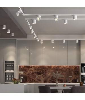 358774 OVER NT21 195 белый Светильник накладной светодиодный IP20 LED 15W 4000K 1300Лм 100-265V GRODA-foto3