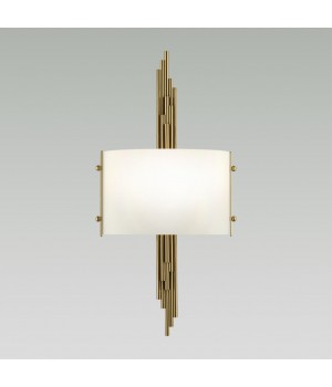 5415/2WA MODERN ODL_EX23 39 бронзовый/белый матовый/металл/стекло Бра E27 2*40W MARGARET-foto3