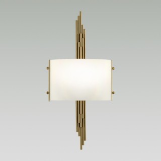 5415/2WA MODERN ODL_EX23 39 бронзовый/белый матовый/металл/стекло Бра E27 2*40W MARGARET-foto3