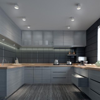 358493 OVER NT20 197 серебро Светильник накладной IP20 LED 4000K 12W 220V ARUM-foto3