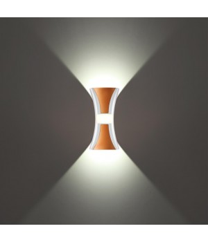 358937 STREET NT22 330 белый/золото Светильник ландшафтный светодиодный IP54 LED 4000К 12W 85-265V CALLE-foto4