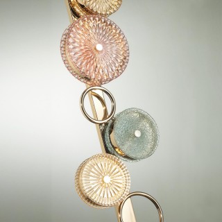 5412/68FL L-VISION ODL_EX23 9 золотой/разноцветный металл/стекло Торшер LED 68W 4000K CARAMELLA-foto5