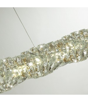 4999/36LA HALL ODL23 433 золотой/прозрачный/металл/хрусталь Люстра LED 36W 4000K STRAZA-foto5