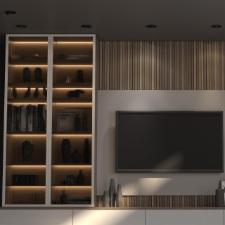 358816 SPOT NT21 252 черный Светильник встраиваемый светодиодный IP20 LED 9W 770Лм 4000K 220V GESSO-foto3