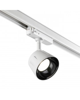358731 PORT NT21 120 белый/черный Трехфазный трековый светодиодный светильник IP20 LED 4000K 20W 100-265V KNOF-foto4