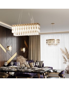 4989/9 HALL ODL22 389 золотой/стекло Люстра E14 8*40W BUCKLE-foto3