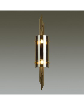 4895/2W MODERN ODL_EX23 37 бронзовый/дымчатый/металл/стекло Бра E27 2*40W MARGARET-foto3