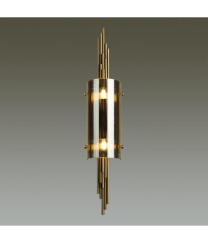 4895/2W MODERN ODL_EX23 37 бронзовый/дымчатый/металл/стекло Бра E27 2*40W MARGARET-foto3