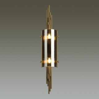 4895/2W MODERN ODL_EX23 37 бронзовый/дымчатый/металл/стекло Бра E27 2*40W MARGARET-foto3