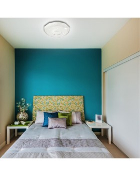 2057/DL PALE SN 070 Светильник пластик/белый/хром LED 48Вт 4000K D430 IP43 PRISA-foto3