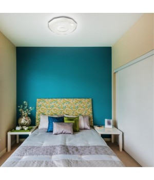 2057/DL PALE SN 070 Светильник пластик/белый/хром LED 48Вт 4000K D430 IP43 PRISA-foto3