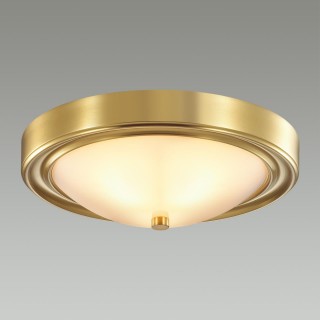 5259/2C VINTAGE LN23 222 латунь Настенно-потолочный светильник E27 2*60W 220V NINA-foto3