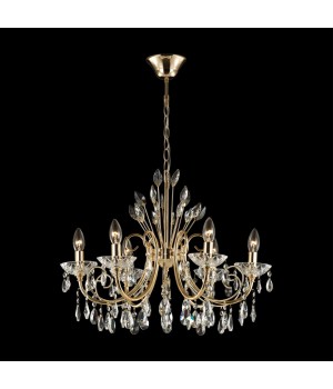 4977/6 HALL ODL23 435 золотой/хрусталь Люстра E14 6*40W VERSIA-foto3