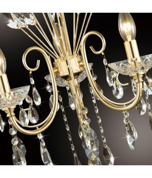 4977/2W HALL ODL23 435 золотой/хрусталь Бра E14 2*40W VERSIA-foto6