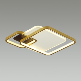 5243/59CL LEDIO LN23 белый, черный, матовое золото Люстра потолочная диммир. с ДУ LED 59W 3894Лм 220V SCOTT-foto3