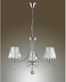 3411/3 COMFI LN17 080 хром Люстра E14 3*40W 220V MODESTA-foto3