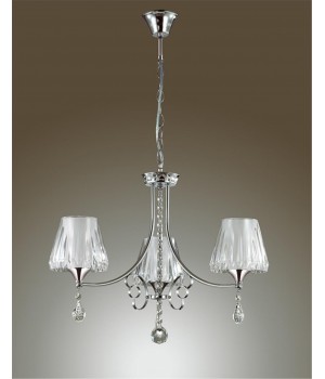 3411/3 COMFI LN17 080 хром Люстра E14 3*40W 220V MODESTA-foto3