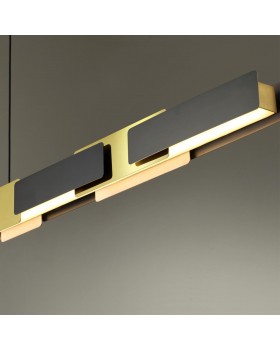 4991/40L L-VISION ODL23 381 черный/золотой/металл/акрил Люстра LED 40W 3000K FIERRO-foto6