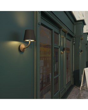 4608/7WL L-VISION ODL19 690 черный Уличный настенный светильник IP65 LED 7W ELIN-foto3