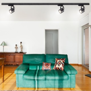 370427 PORT NT19 104 черный Светильник трековый однофазный трехжильный IP20 GU10 50W 220V PIPE-foto3