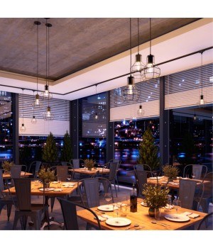 370423 PORT NT19 109 черный Светильник трековый однофазный трехжильный IP20 E27 50W 220V ZELLE-foto4