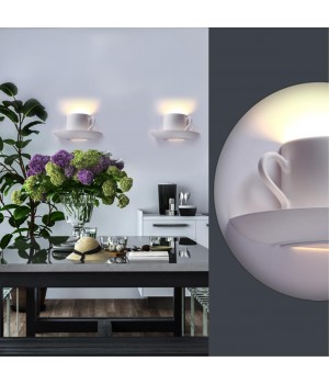 3548/1W HIGHTECH ODL18 204 белый гипсовый Настенный светильник IP20 G9 1*40W 220V GIPS-foto3