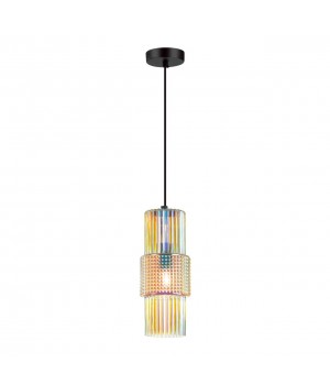 5018/1 MODERN ODL23 335 черный/разноцветный металл/стекло Подвес E14 1*40W PIMPA-foto4