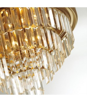 5257/6C CLASSI LN23 122 латунь Люстра потолочная E14 6*40W 220V ZAHA-foto5