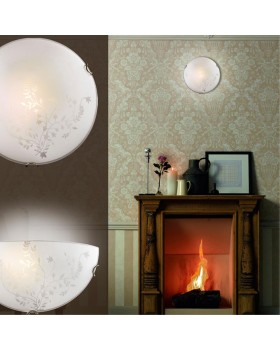 018 GLASSI SN 104 Бра стекло/белое E27 1*100Вт 300х160 KUSTA-foto3