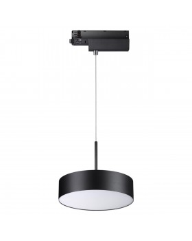 358771 PORT NT21 122 черный Трехфазный трековый светодиодный светильник, длина провода 1.2м IP20 LED 30W 4000K 2600Лм 100-265V PROMETA-foto4