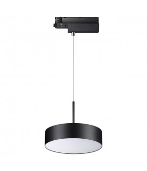 358771 PORT NT21 122 черный Трехфазный трековый светодиодный светильник, длина провода 1.2м IP20 LED 30W 4000K 2600Лм 100-265V PROMETA-foto4