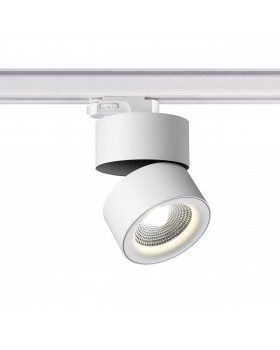 358788 PORT NT21 123 белый Трехфазный трековый светодиодный светильник IP20 LED 25W 4000K 2200Лм 100-265V GRODA-foto4