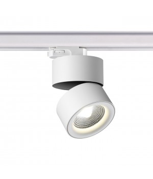358788 PORT NT21 123 белый Трехфазный трековый светодиодный светильник IP20 LED 25W 4000K 2200Лм 100-265V GRODA-foto4