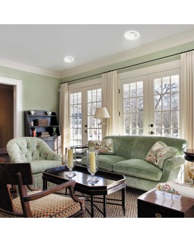 357355 SPOT NT17 275 белый Встраиваемый светильник IP20 LED 3000K 7W 85-265V GESSO-foto3