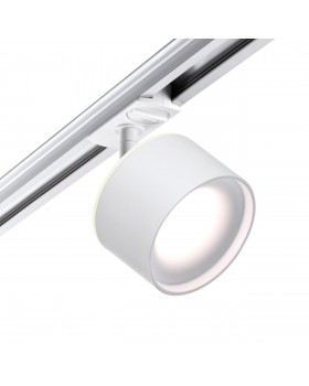 358973 PORT NT22 079 белый Светильник трековый однофазный трехжильный с переключ. цв. температуры IP20 LED 3000К\4000К\6000К 12W вниз + 3W вверх 110-2-foto5