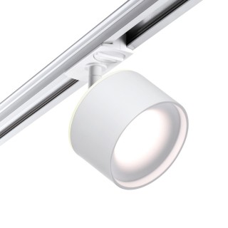 358973 PORT NT22 079 белый Светильник трековый однофазный трехжильный с переключ. цв. температуры IP20 LED 3000К\4000К\6000К 12W вниз + 3W вверх 110-2-foto5