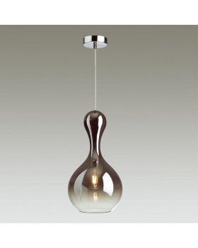 4776/1 PENDANT ODL21 293 дымчатый/хром Подвес E27 60W KARTI-foto3