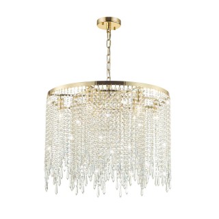 5028/9 MODERN ODL23 429 золотой/прозрачный металл/хрусталь Люстра E14 9*40W CHOKKA-foto4