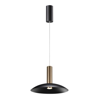 358986 OVER NT22 159 бронза светлая/черный Светильник светодиодный накладной, провод 2м IP20 LED 4000K 15W 220V ALBA-foto4