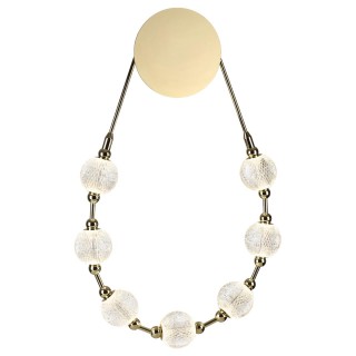 5008/25WL L-VISION ODL23 421 золотой/прозрачный/металл/акрил Бра LED 25W 4000K 1555Лм CRYSTAL-foto5