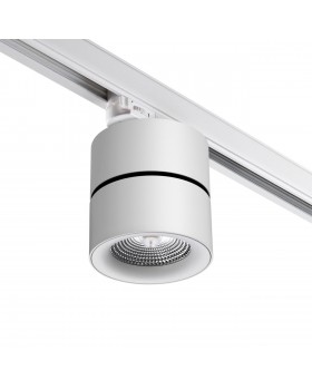 358788 PORT NT21 123 белый Трехфазный трековый светодиодный светильник IP20 LED 25W 4000K 2200Лм 100-265V GRODA-foto6